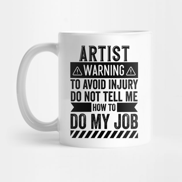 Artist Warning by Stay Weird